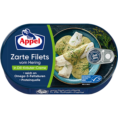 MSC Heringsfilets in Dill-Kräuter-Creme
