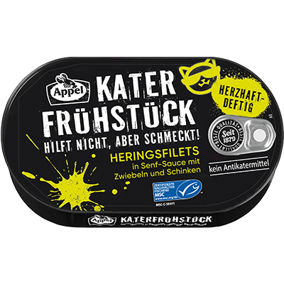 MSC Heringsfilets in herzhaft-deftiger Senf-Sauce