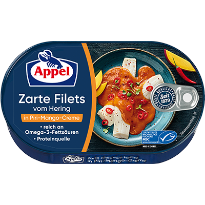 MSC Heringsfilets in Piri-Mango-Creme