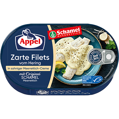 MSC Heringsfilets in sahniger Meerrettich-Creme