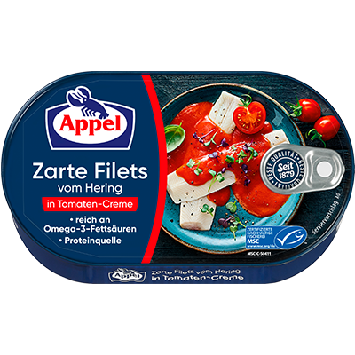 MSC Heringsfilets in Tomaten-Creme