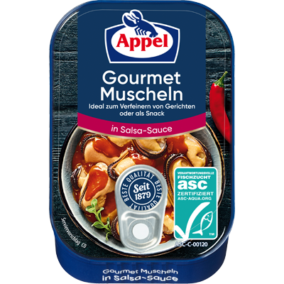 ASC Muscheln in Salsa-Sauce