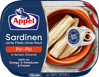 Sardinenfilets „Piri-Piri“